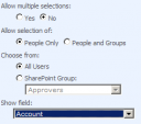 Sharepoint People or Group Settings